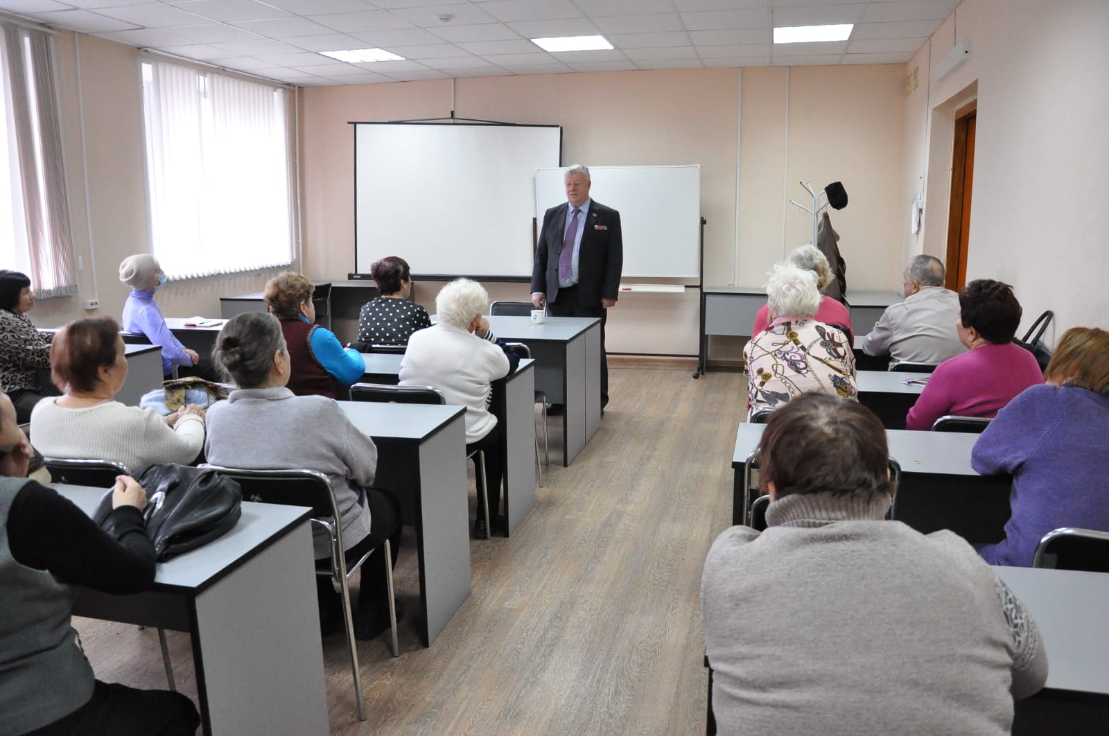 Встреча со слушателями «Университета третьего возраста общества Знание»