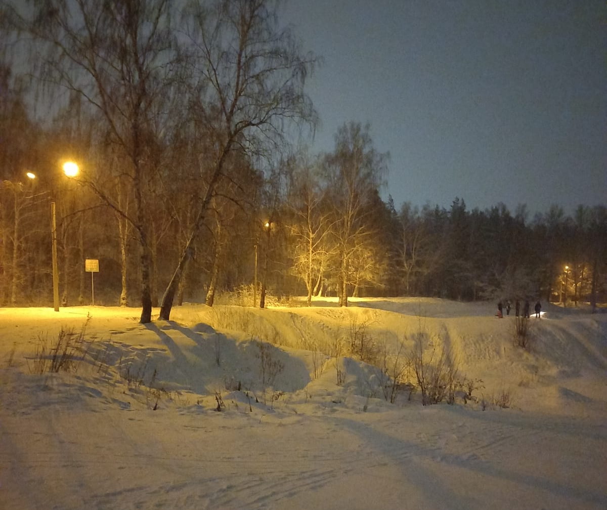 Восстановили освещение