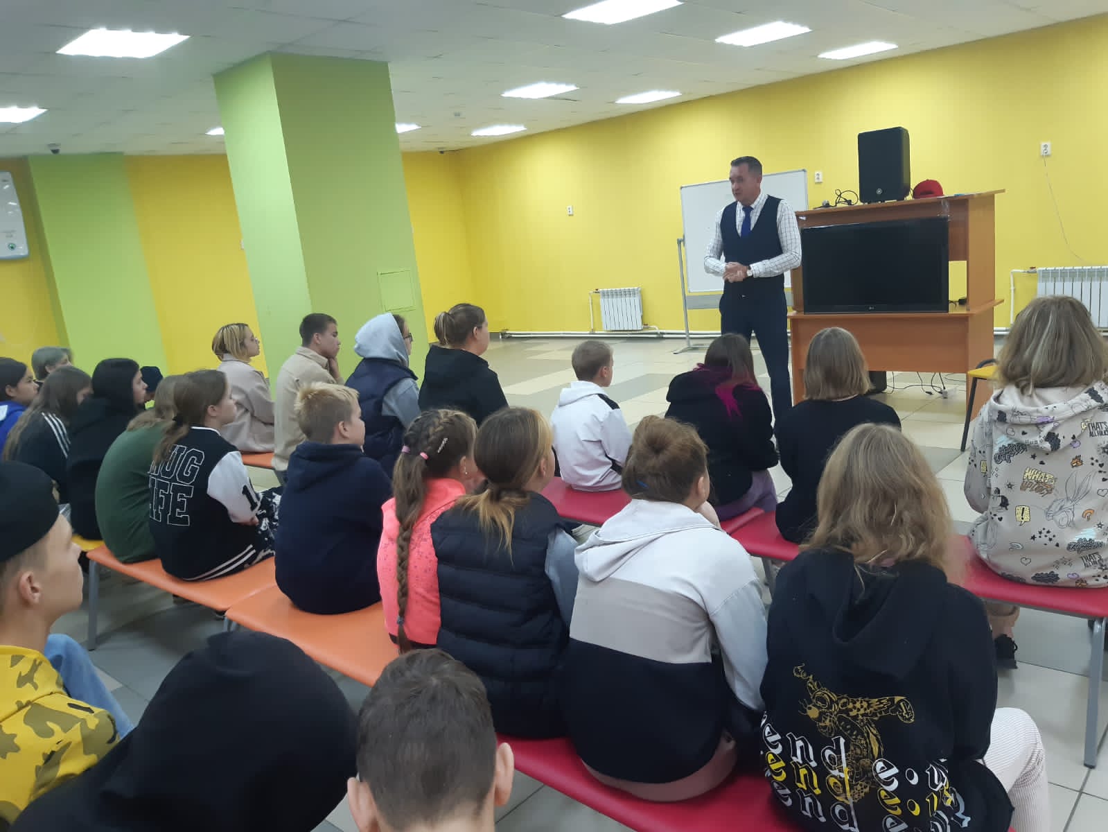 «Разговор о важном» в лагере Исетские зори