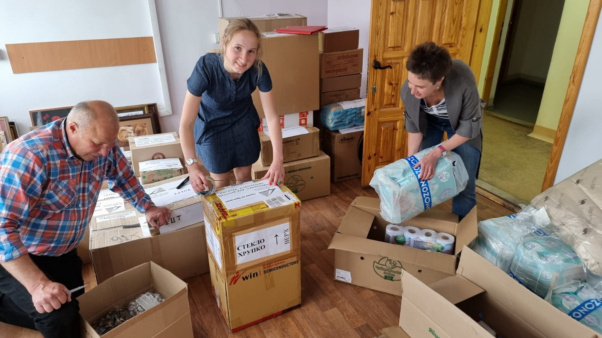 Сбор помощи для жителей Донбасса работниками АО "УПКБ"Деталь"