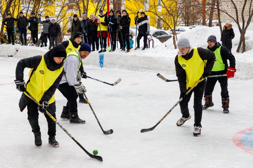 Хоккей на валенках