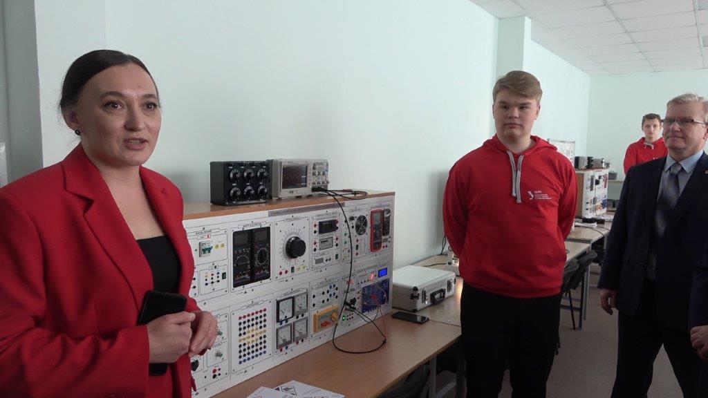 Открылась современная лаборатория «Электроники и микропроцессорной техники»