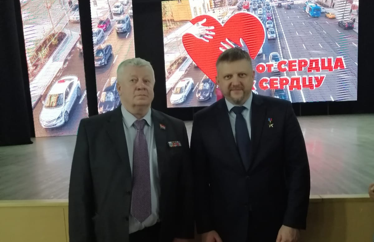 Встреча с председателем общественной палаты ЛНР Алексеем Карякиным