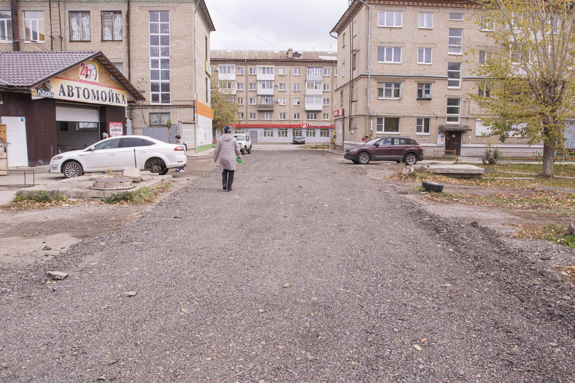 Решили проблему заезда на придомовую территорию домов 57 и 59 по ул. Карла Маркса