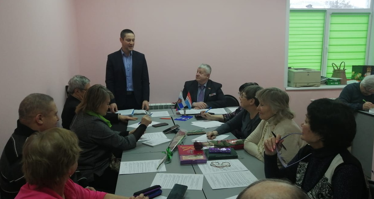 Рабочая встреча Совета ветеранов Синарского района