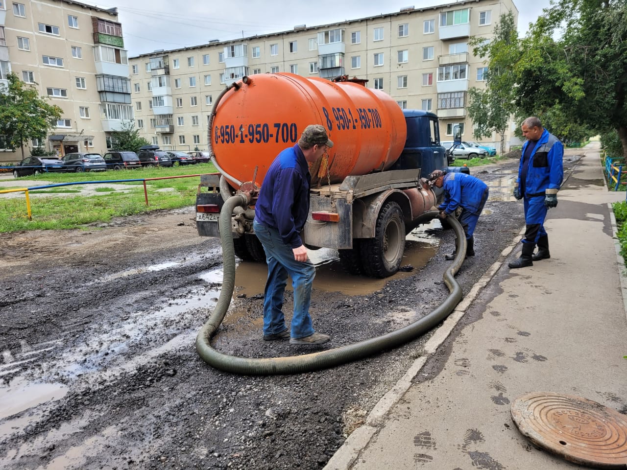 Выполнен ремонт внутриквартальной дороги по ул. Кирова