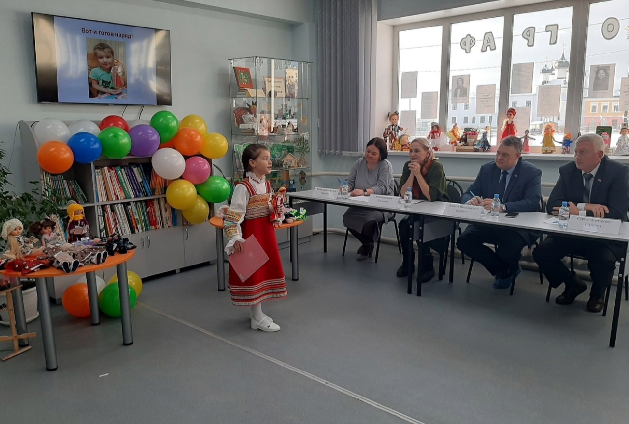 Конкурс творческих семей "Куколка-красавица"