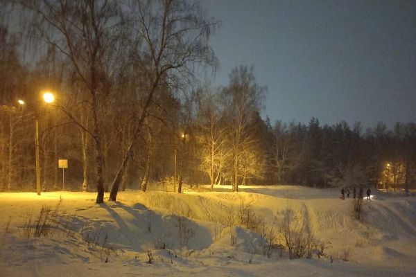 Восстановили освещение