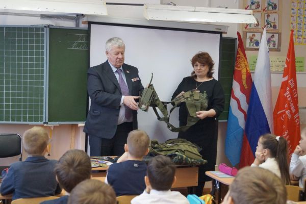 Встреча с учениками 38 школы