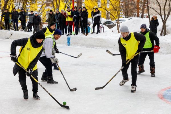 Хоккей на валенках
