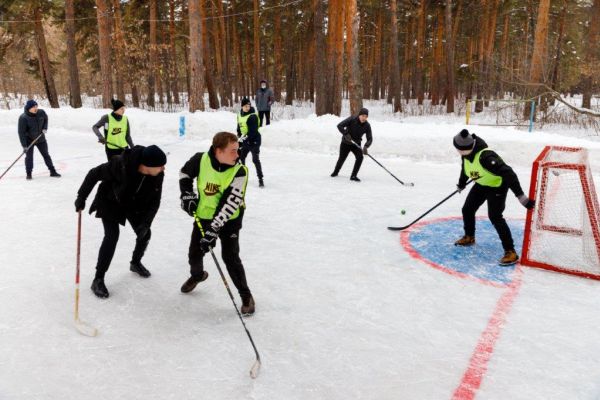 Хоккей на валенках